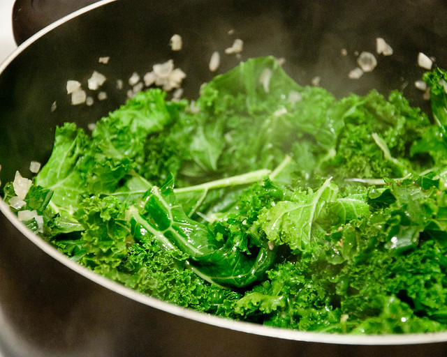 Cooking Kale