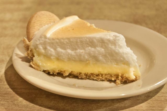 Delectable Lemon Meringue Pie at Palace Cafe, Opelousas, LA | PopArtichoke