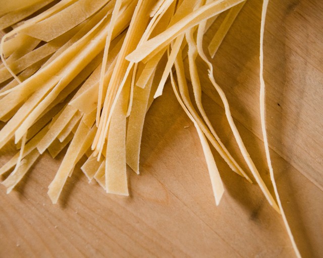 Post image for Making Fresh Egg Fettuccine from Scratch (No Pasta Maker Required!)